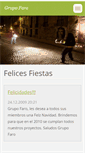 Mobile Screenshot of grupo-faro.webnode.com