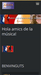Mobile Screenshot of musicsgelida.webnode.es