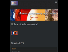Tablet Screenshot of musicsgelida.webnode.es