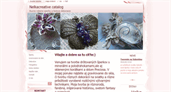 Desktop Screenshot of nelkacreativecatalog.webnode.sk