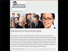 Tablet Screenshot of microfinanceltd.webnode.com