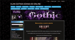 Desktop Screenshot of clangotika.webnode.es