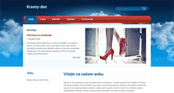 Desktop Screenshot of krasny-den.webnode.cz