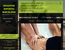 Tablet Screenshot of massatgesportiu.webnode.es