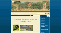 Desktop Screenshot of planetsafaris.webnode.com