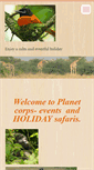 Mobile Screenshot of planetsafaris.webnode.com