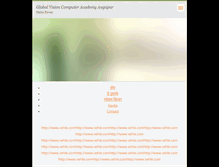 Tablet Screenshot of globalacademy.webnode.com