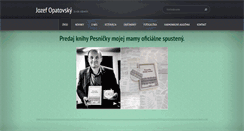 Desktop Screenshot of opatovskyjozef.webnode.sk