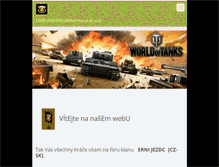 Tablet Screenshot of cernijezdci.webnode.sk