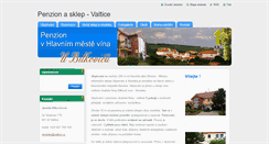 Desktop Screenshot of penzion-sklep.webnode.cz