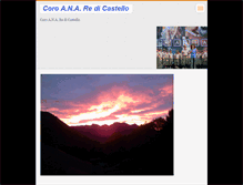Tablet Screenshot of cororedicastello.webnode.com