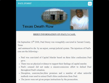 Tablet Screenshot of paulstoreytxdr.webnode.com
