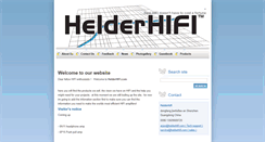 Desktop Screenshot of helderhifi.webnode.com