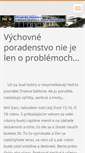 Mobile Screenshot of poradca-sosdvv.webnode.sk