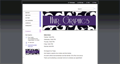 Desktop Screenshot of hairgraphicsvb.webnode.com