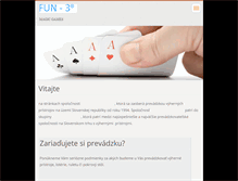 Tablet Screenshot of fun3.webnode.sk