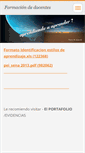 Mobile Screenshot of formaciondocentes.webnode.es