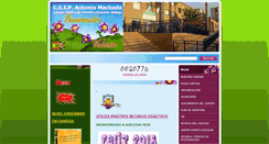 Desktop Screenshot of ceipantoniomachado.webnode.es