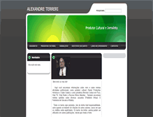 Tablet Screenshot of alexandreterreri.webnode.com.br