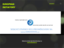 Tablet Screenshot of european-initiatory-institute.webnode.cz