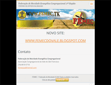 Tablet Screenshot of femec.webnode.com.br