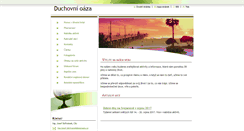 Desktop Screenshot of duchovni-oaza.webnode.cz
