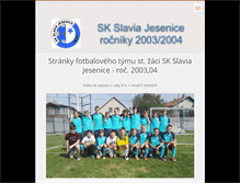 Tablet Screenshot of jesenice2003.webnode.cz