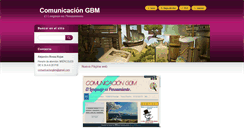 Desktop Screenshot of comunicaciongbm.webnode.com.co