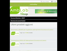 Tablet Screenshot of amblabshop.webnode.it