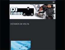 Tablet Screenshot of djsimmu.webnode.com.br