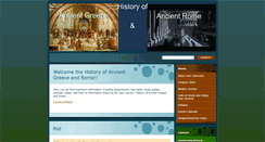 Desktop Screenshot of greekromanhistory.webnode.com