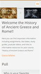 Mobile Screenshot of greekromanhistory.webnode.com