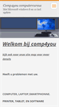 Mobile Screenshot of comp4you.webnode.nl