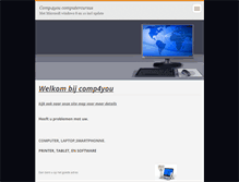 Tablet Screenshot of comp4you.webnode.nl
