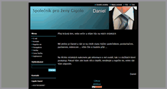 Desktop Screenshot of 1gigolo1.webnode.cz