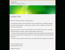 Tablet Screenshot of habbo-five.webnode.com