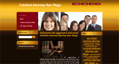 Desktop Screenshot of criminallawyersandiegoinfo.webnode.com