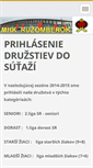 Mobile Screenshot of hokejrbk.webnode.sk
