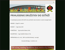 Tablet Screenshot of hokejrbk.webnode.sk