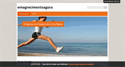 Desktop Screenshot of emagrecimentoagora.webnode.com
