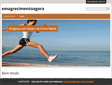 Tablet Screenshot of emagrecimentoagora.webnode.com