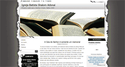 Desktop Screenshot of igrejabsa.webnode.com.br