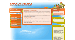 Desktop Screenshot of expoclasificados.webnode.es
