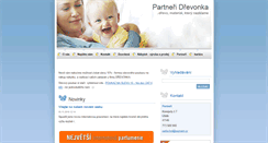 Desktop Screenshot of partneri.webnode.cz