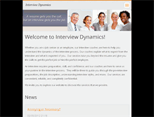 Tablet Screenshot of interviewdynamics.webnode.com