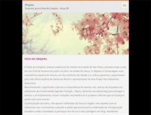 Tablet Screenshot of festadacerejeira.webnode.com.br