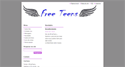 Desktop Screenshot of matinefreeteens.webnode.com.br