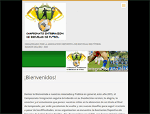 Tablet Screenshot of campeonatointegracion.webnode.cl