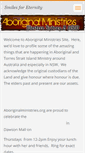 Mobile Screenshot of aboriginalministries2.webnode.com