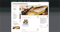 Desktop Screenshot of economizedinheiro.webnode.com.br